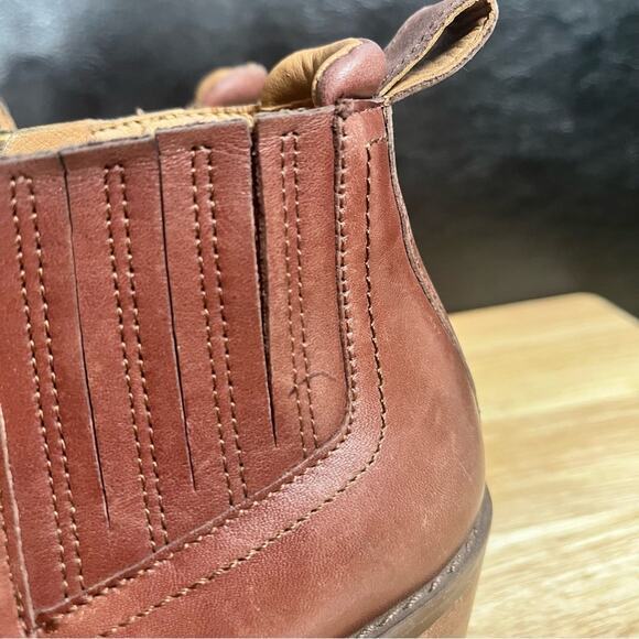 Vionic Bethany Brown Ankle Boots Size 5 - Picture 8 of 15